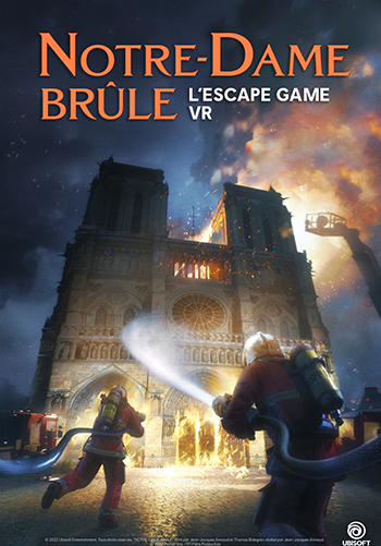 Notre-Dame brûle