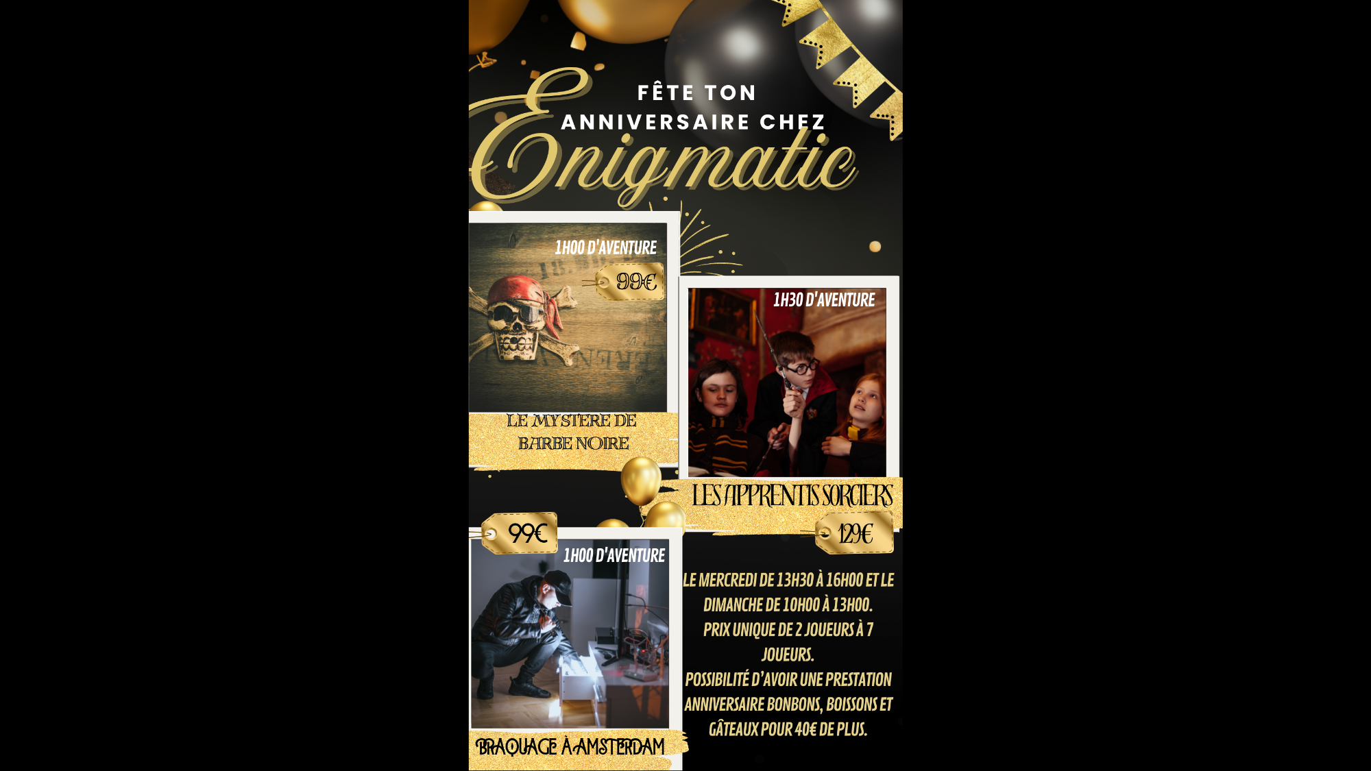  - Enigmatic Live Escape Game